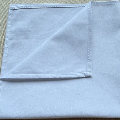 แจ็คการ์ด Plain Square Solid Color Cotton Napkin for Hotel and Restaurant